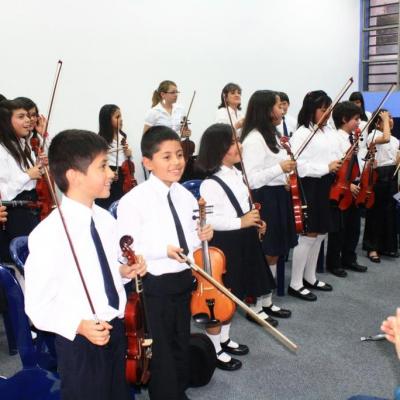 Grupo de Violines E.M Amadeus Año 2011